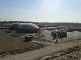 Anaerobic Digestion Plant and Lagoon